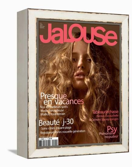 Jalouse, June 2006 - Flavia-Elina Kechicheva-Framed Stretched Canvas