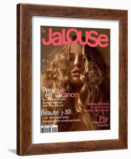 Jalouse, June 2006 - Flavia-Elina Kechicheva-Framed Art Print