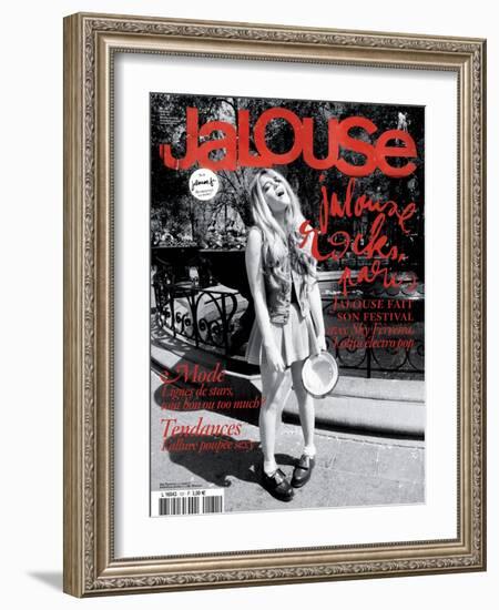 Jalouse, June 2010 - Coco Sumner-Thomas Giddins-Framed Art Print