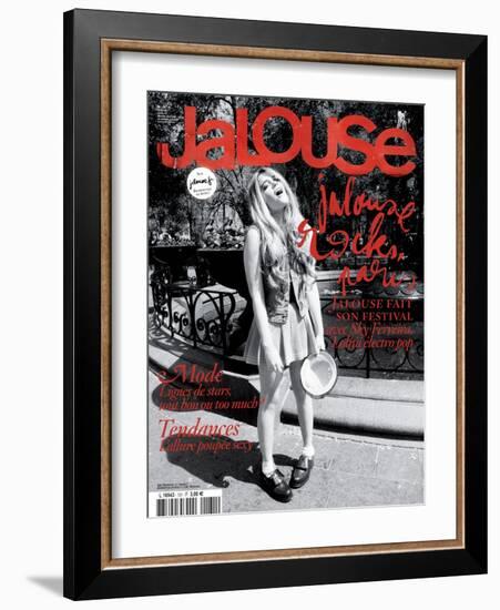 Jalouse, June 2010 - Coco Sumner-Thomas Giddins-Framed Art Print