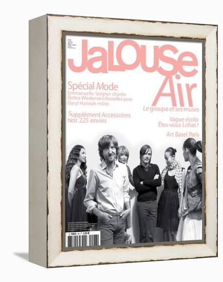 Jalouse, March 2007 - Nicolas Godin, Anahita, Carine Charaire, Jean Benoît ,Yi Zhou, Linda Bujoli-null-Framed Stretched Canvas