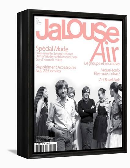 Jalouse, March 2007 - Nicolas Godin, Anahita, Carine Charaire, Jean Benoît ,Yi Zhou, Linda Bujoli-null-Framed Stretched Canvas