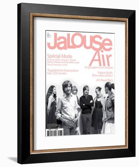 Jalouse, March 2007 - Nicolas Godin, Anahita, Carine Charaire, Jean Benoît ,Yi Zhou, Linda Bujoli-null-Framed Premium Giclee Print