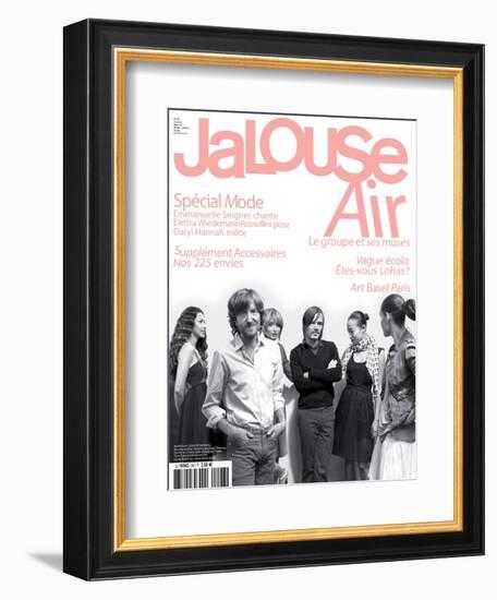 Jalouse, March 2007 - Nicolas Godin, Anahita, Carine Charaire, Jean Benoît ,Yi Zhou, Linda Bujoli-null-Framed Premium Giclee Print