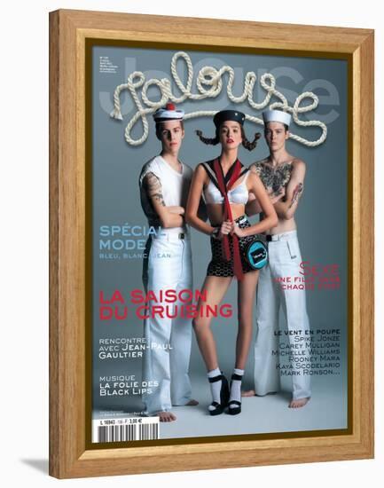 Jalouse, March 2011 Supplement - Compilation Mode Accessoires-André & Gildas Kitsune-Framed Stretched Canvas