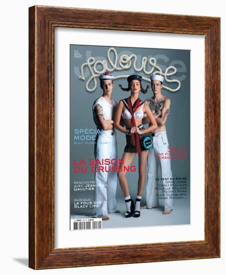 Jalouse, March 2011 Supplement - Compilation Mode Accessoires-André & Gildas Kitsune-Framed Art Print