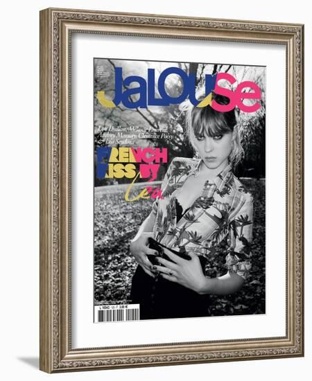 Jalouse, May 2009 - Lou Doillon, Mélanie Laurent, Audrey Marnay, Clémence Poésy et Léa Seydoux-Paul Schmidt-Framed Art Print