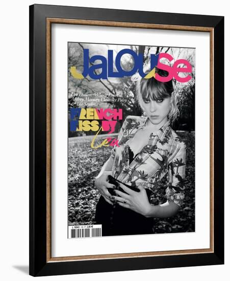 Jalouse, May 2009 - Lou Doillon, Mélanie Laurent, Audrey Marnay, Clémence Poésy et Léa Seydoux-Paul Schmidt-Framed Art Print