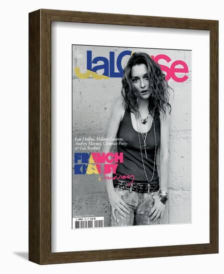 Jalouse, May 2009 - Lou Doillon, Mélanie Laurent, Audrey Marnay, Clémence Poésy et Léa Seydoux-Daniel King-Framed Premium Giclee Print