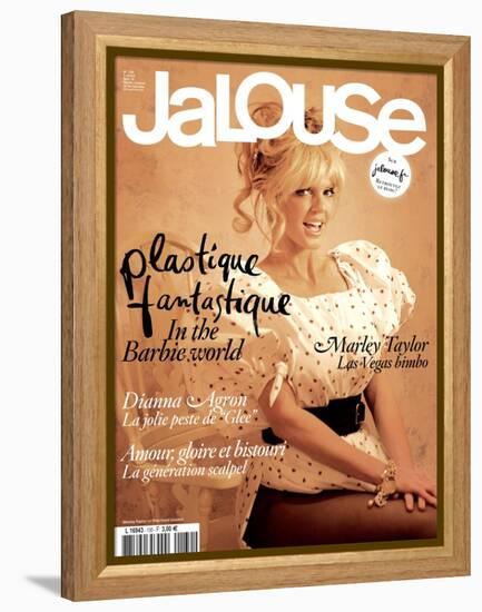 Jalouse, May 2010 - Marley Taylor-Paul Schmidt-Framed Stretched Canvas