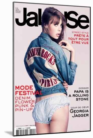 Jalouse, May 2011 - Astrid Bergès-Frisbey-Paul Schmidt-Mounted Art Print