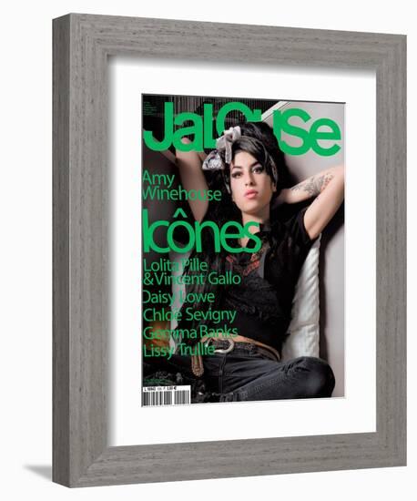 Jalouse, November 2007 - Amy Whinehouse-Elina Kechicheva-Framed Premium Giclee Print