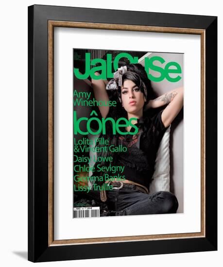Jalouse, November 2007 - Amy Whinehouse-Elina Kechicheva-Framed Premium Giclee Print