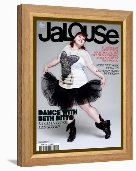 Jalouse, November 2008 - Beth Ditto-Jean-Baptiste Mondino-Framed Stretched Canvas