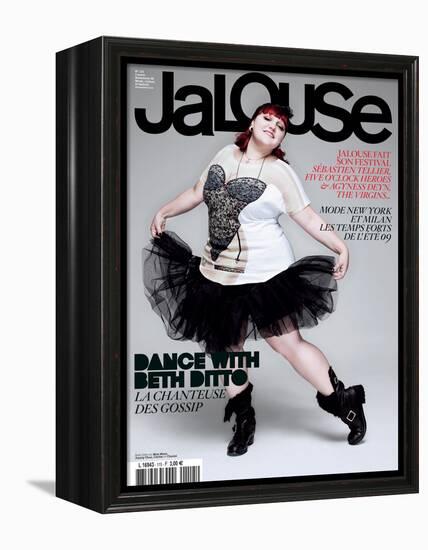 Jalouse, November 2008 - Beth Ditto-Jean-Baptiste Mondino-Framed Stretched Canvas