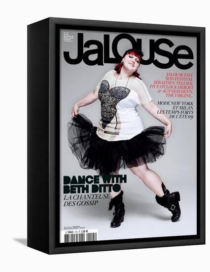 Jalouse, November 2008 - Beth Ditto-Jean-Baptiste Mondino-Framed Stretched Canvas