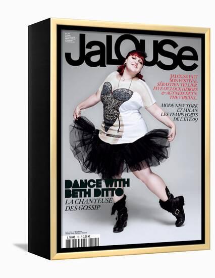 Jalouse, November 2008 - Beth Ditto-Jean-Baptiste Mondino-Framed Stretched Canvas