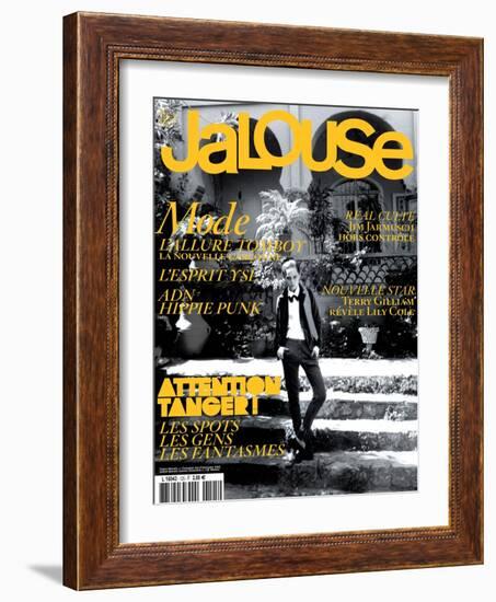 Jalouse, November 2009 - Taylor Warren-Édouard Plongeon-Framed Art Print