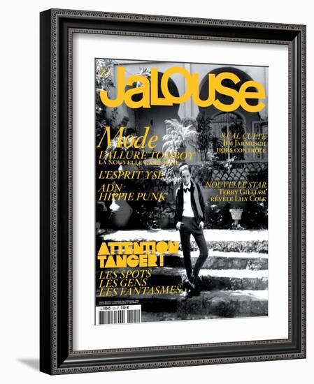 Jalouse, November 2009 - Taylor Warren-Édouard Plongeon-Framed Art Print