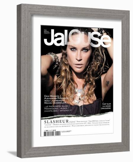 Jalouse, November 2010 - Erin Wasson-Mason Poole-Framed Art Print