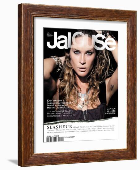 Jalouse, November 2010 - Erin Wasson-Mason Poole-Framed Art Print