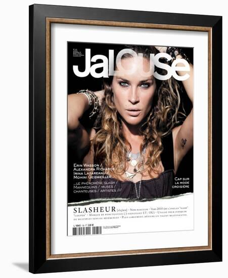 Jalouse, November 2010 - Erin Wasson-Mason Poole-Framed Art Print