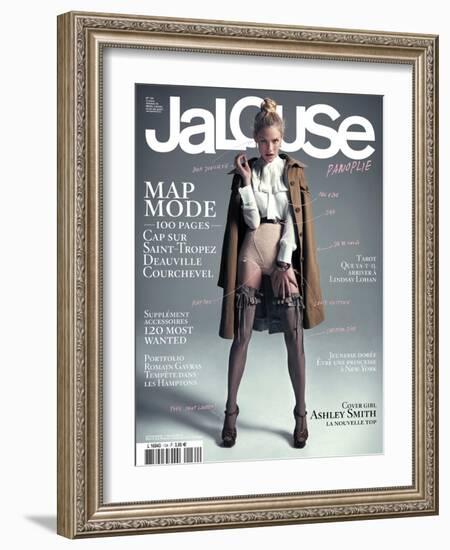 Jalouse, October 2010 - Ashley Smith-Mason Poole-Framed Art Print