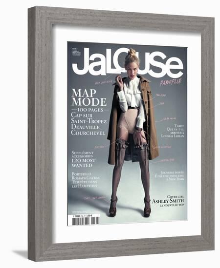 Jalouse, October 2010 - Ashley Smith-Mason Poole-Framed Art Print