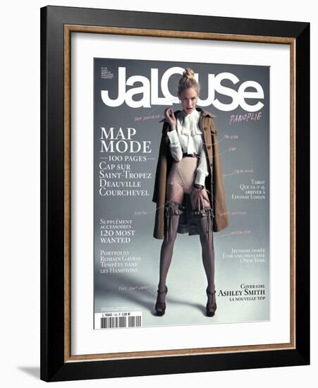 Jalouse, October 2010 - Ashley Smith-Mason Poole-Framed Art Print