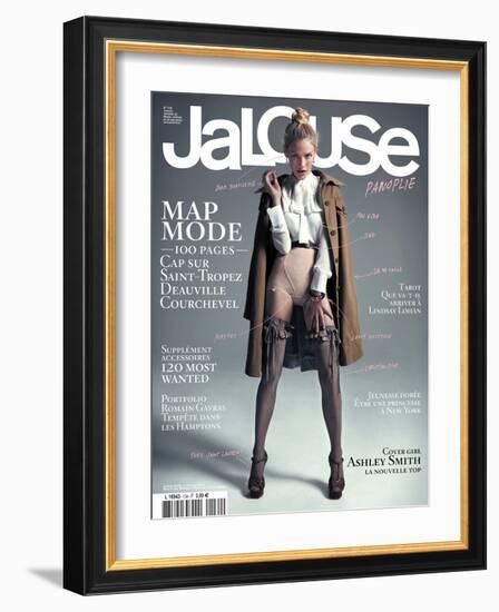 Jalouse, October 2010 - Ashley Smith-Mason Poole-Framed Art Print