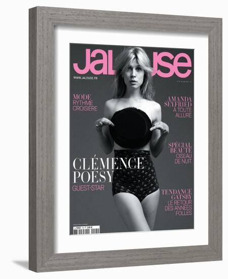 Jalouse, October 2011 - Isabel Lucas-Matthew Frost-Framed Art Print