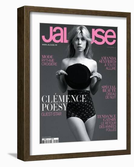 Jalouse, October 2011 - Isabel Lucas-Matthew Frost-Framed Art Print