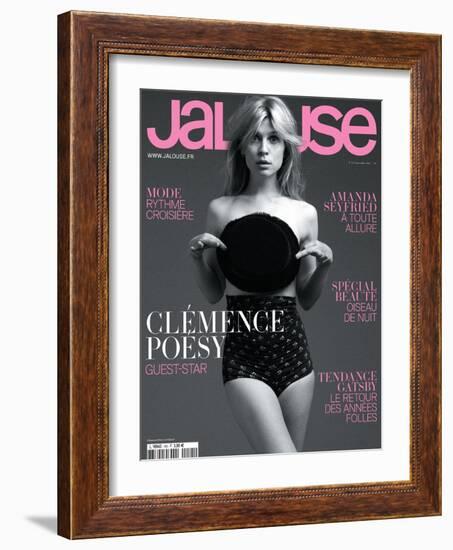 Jalouse, October 2011 - Isabel Lucas-Matthew Frost-Framed Art Print