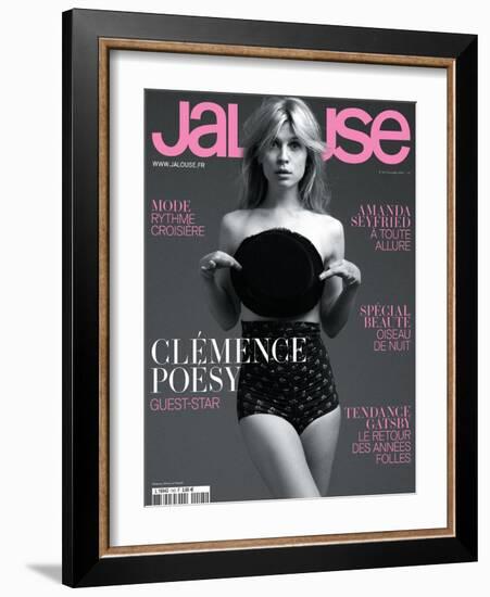 Jalouse, October 2011 - Isabel Lucas-Matthew Frost-Framed Art Print