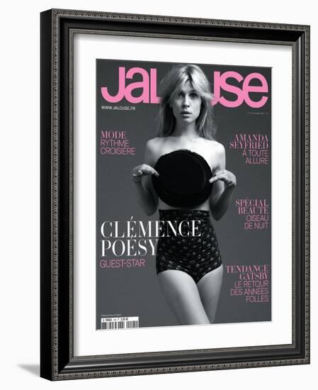 Jalouse, October 2011 - Isabel Lucas-Matthew Frost-Framed Art Print