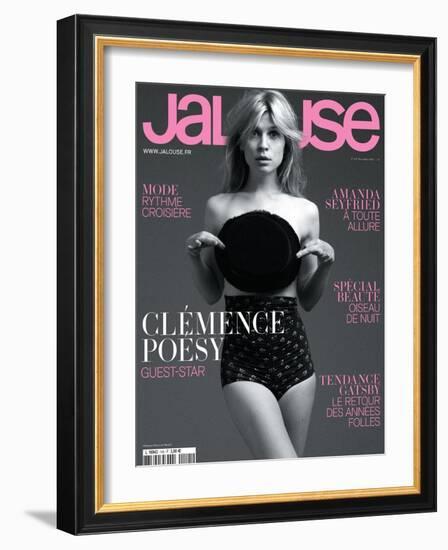 Jalouse, October 2011 - Isabel Lucas-Matthew Frost-Framed Art Print