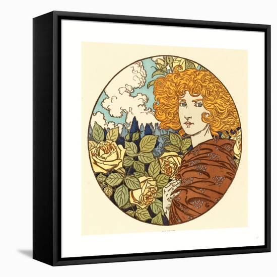 Jalousie (Jealousy), French, 1841 1917-Eugene Grasset-Framed Premier Image Canvas