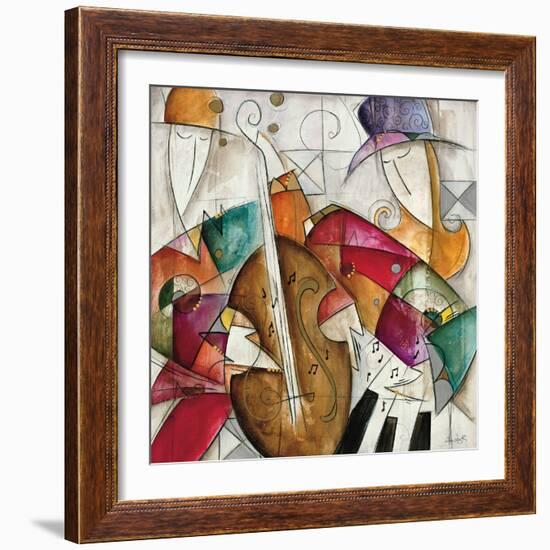 Jam Session II-Eric Waugh-Framed Art Print