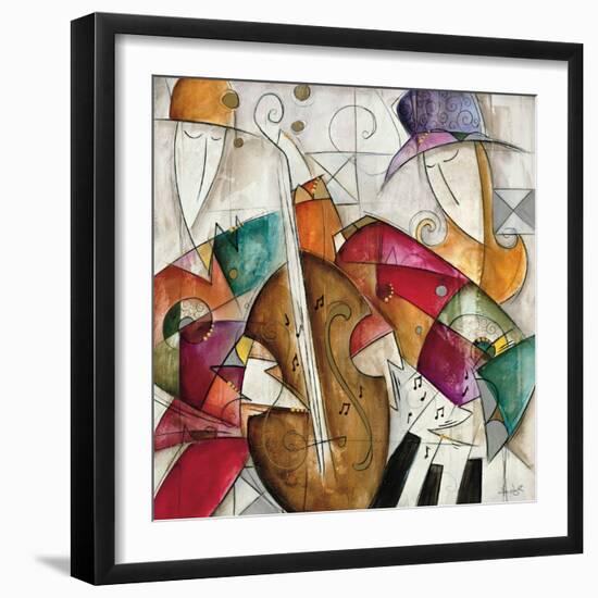 Jam Session II-Eric Waugh-Framed Art Print