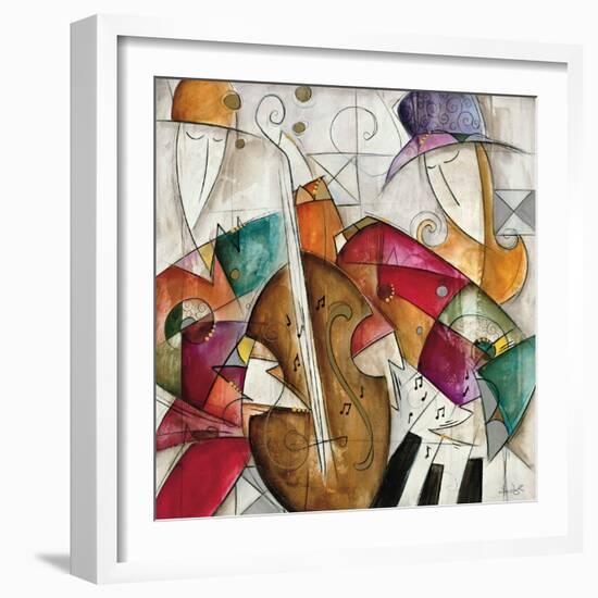 Jam Session II-Eric Waugh-Framed Art Print