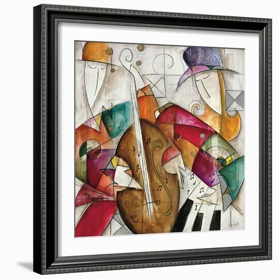 Jam Session II-Eric Waugh-Framed Art Print