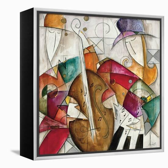 Jam Session II-Eric Waugh-Framed Stretched Canvas