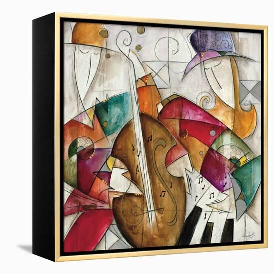 Jam Session II-Eric Waugh-Framed Stretched Canvas