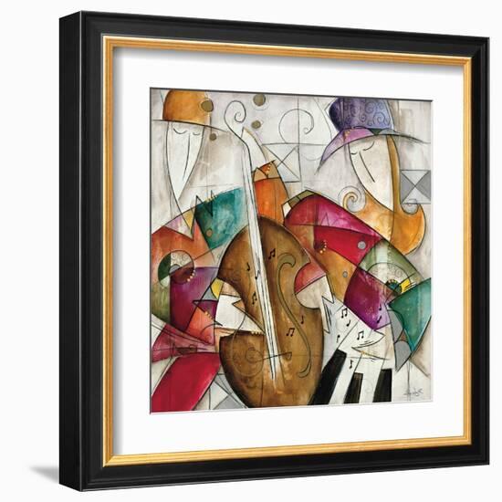 Jam Session II-Eric Waugh-Framed Art Print