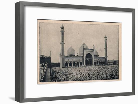 'Jama Masjid, Delhi', c1900-Unknown-Framed Giclee Print