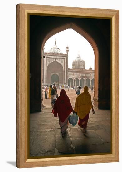 Jama Masjid Mosque, Delhi, India-David Noyes-Framed Premier Image Canvas