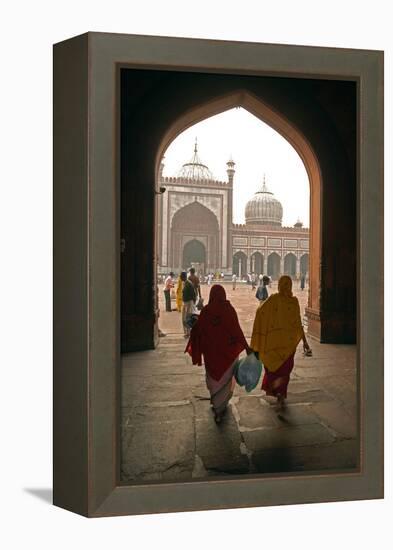 Jama Masjid Mosque, Delhi, India-David Noyes-Framed Premier Image Canvas