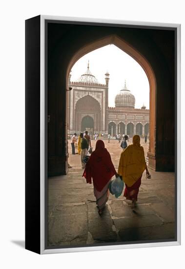 Jama Masjid Mosque, Delhi, India-David Noyes-Framed Premier Image Canvas