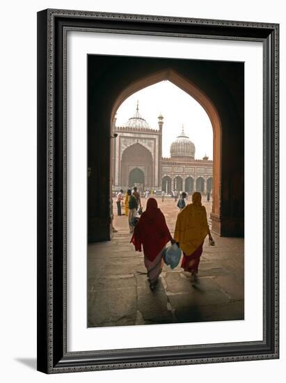 Jama Masjid Mosque, Delhi, India-David Noyes-Framed Photographic Print