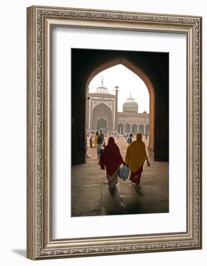 Jama Masjid Mosque, Delhi, India-David Noyes-Framed Photographic Print